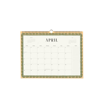 Calendario de pared 2027 - Paisley - Rifle Paper