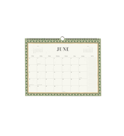 Calendario de pared 2027 - Paisley - Rifle Paper