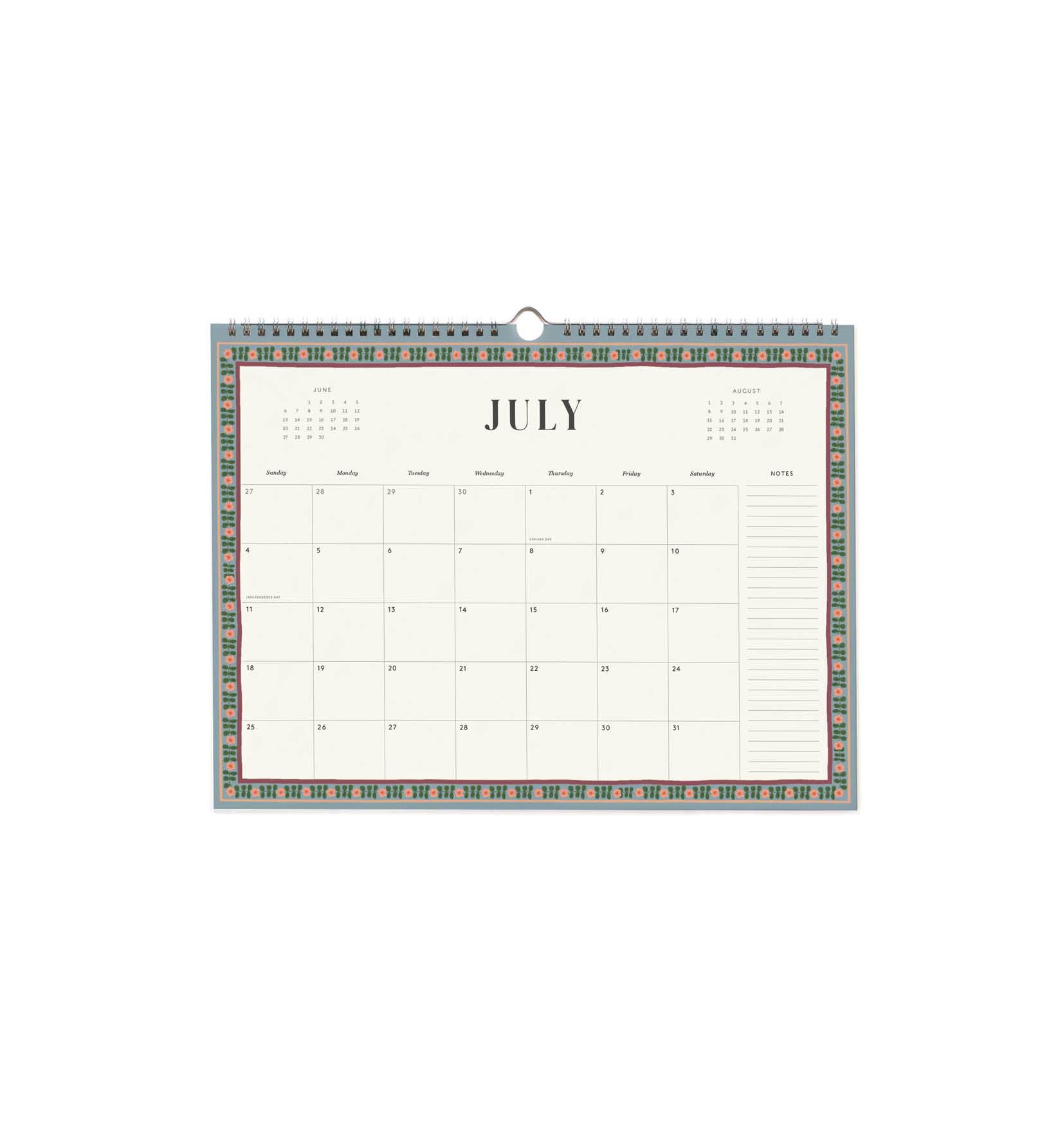 Calendario de pared 2027 - Paisley - Rifle Paper