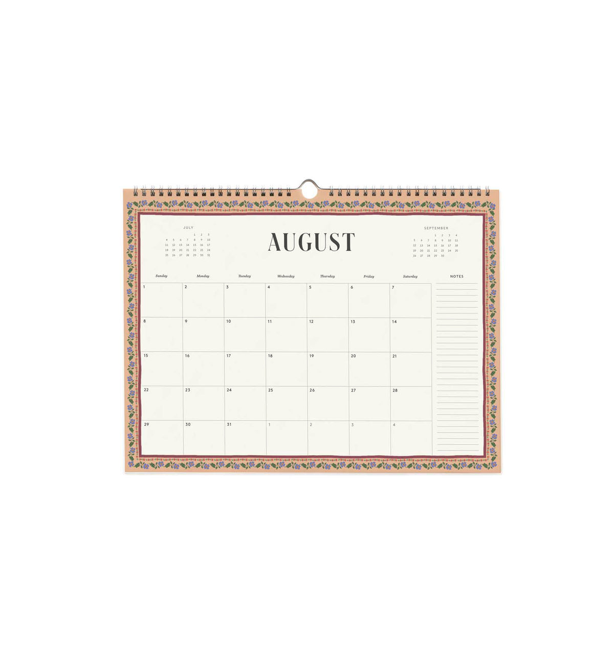 Calendario de pared 2027 - Paisley - Rifle Paper