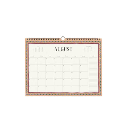 Calendario de pared 2027 - Paisley - Rifle Paper