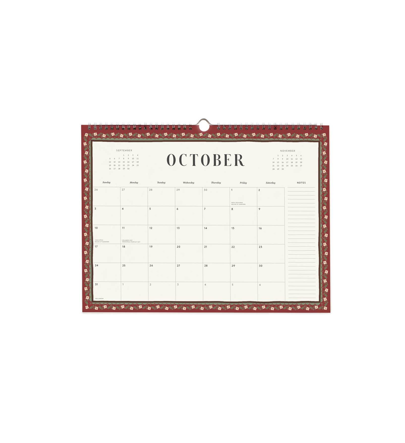 Calendario de pared 2027 - Paisley - Rifle Paper