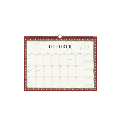 Calendario de pared 2027 - Paisley - Rifle Paper