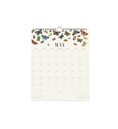 Calendario de pared 2027 - Floral - Rifle Paper