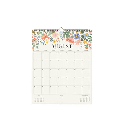 Calendario de pared 2027 - Floral - Rifle Paper