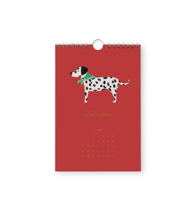 Calendario de pared 2027 - Dog Of The Month - Rifle Paper