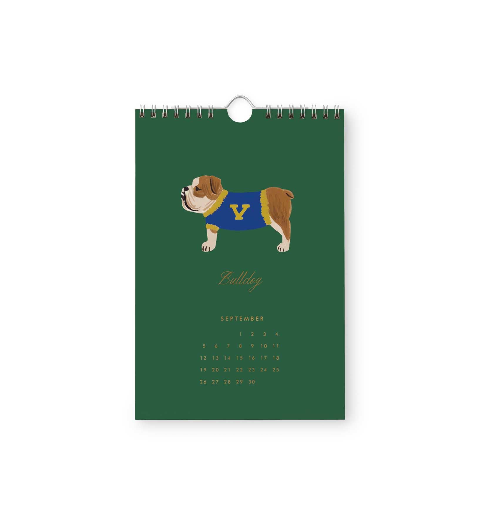 Calendario de pared 2027 - Dog Of The Month - Rifle Paper