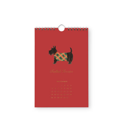 Calendario de pared 2027 - Dog Of The Month - Rifle Paper