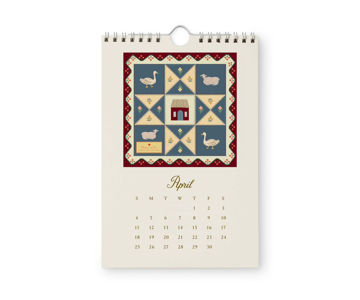 Calendario de pared 2027 - Country Farm Kitchen Rifle Paper