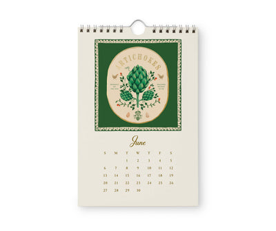 Calendario de pared 2027 - Country Farm Kitchen Rifle Paper