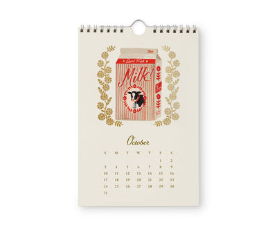Calendario de pared 2027 - Country Farm Kitchen Rifle Paper