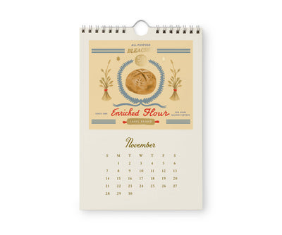 Calendario de pared 2027 - Country Farm Kitchen Rifle Paper