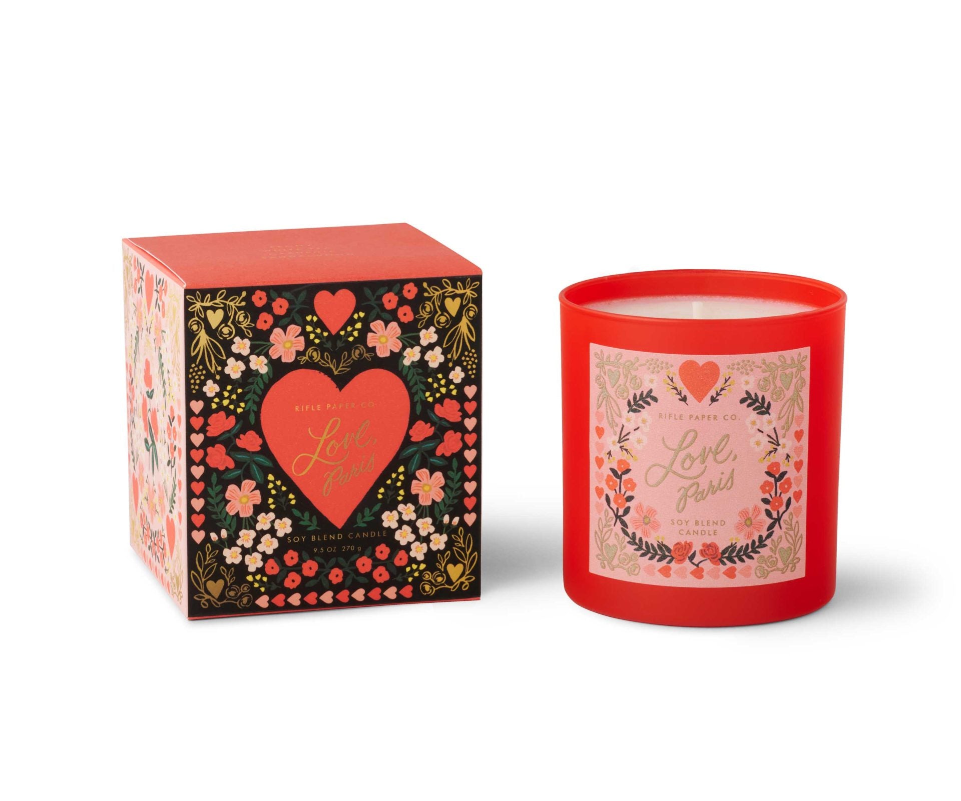 Vela perfumada Love, Paris - Rifle Paper Co