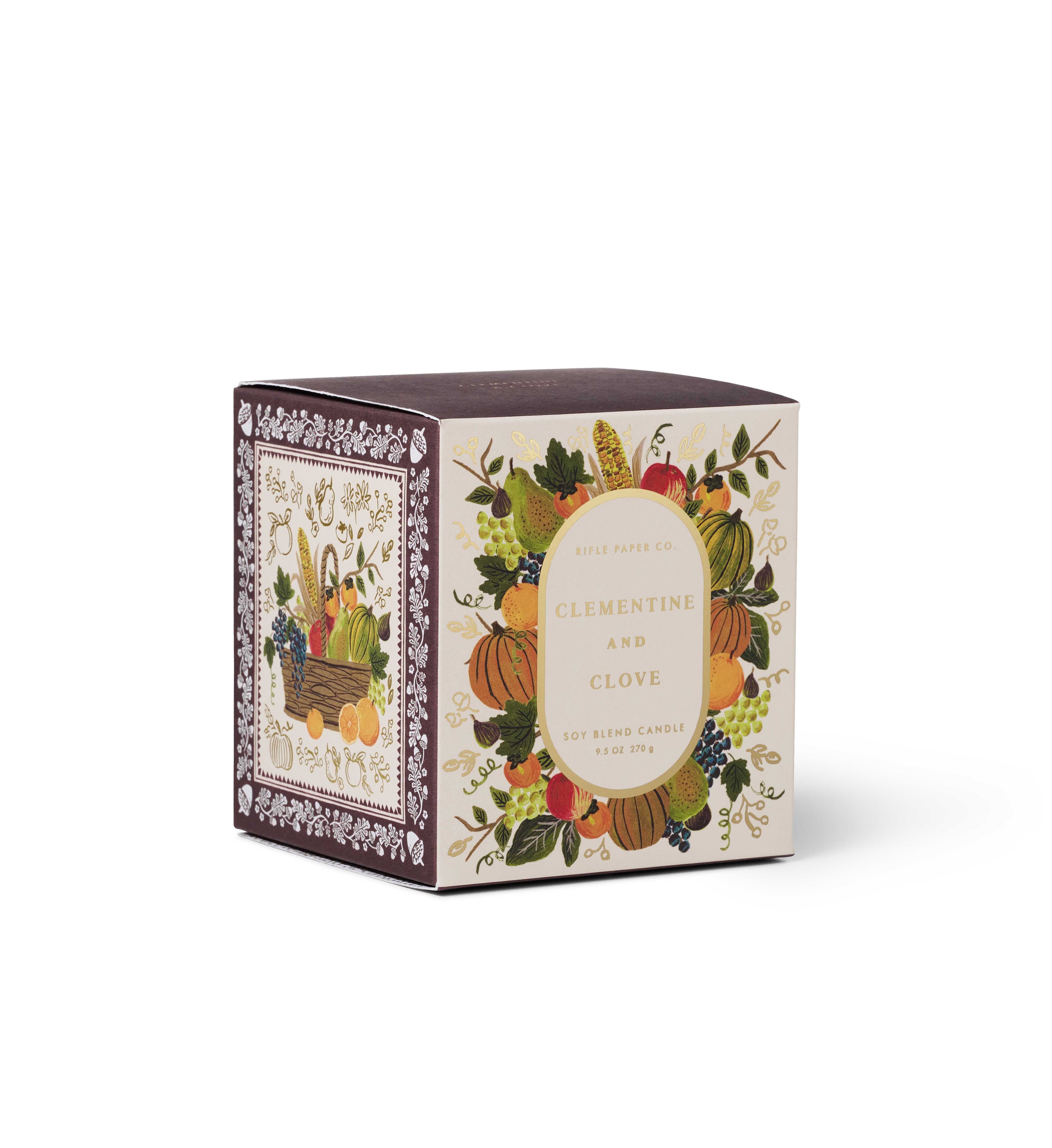 Vela perfumada Clementine & Clove - Rifle Paper Co.