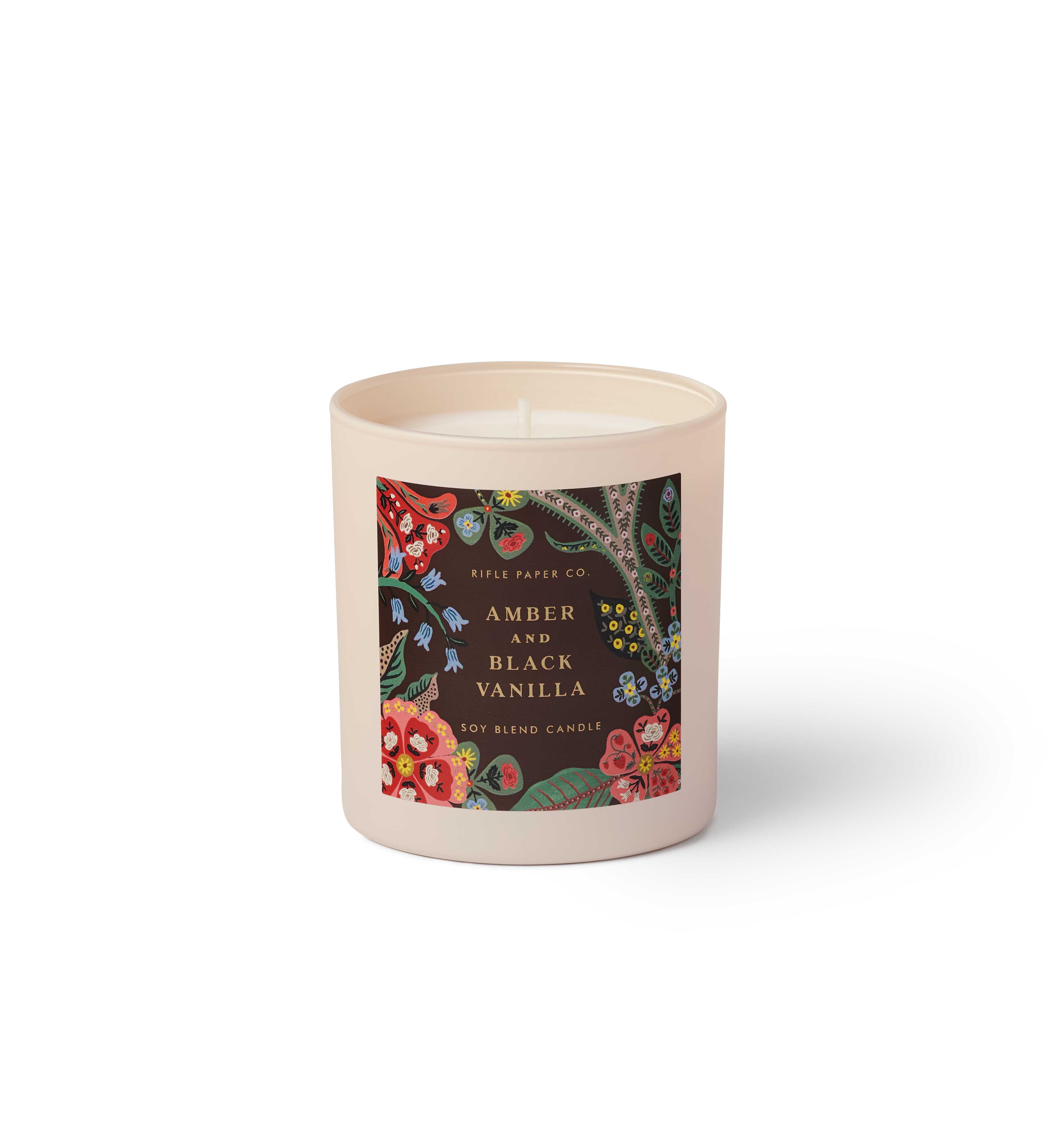 Vela perfumada Amber and Black Vanilla - Rifle Paper Co.