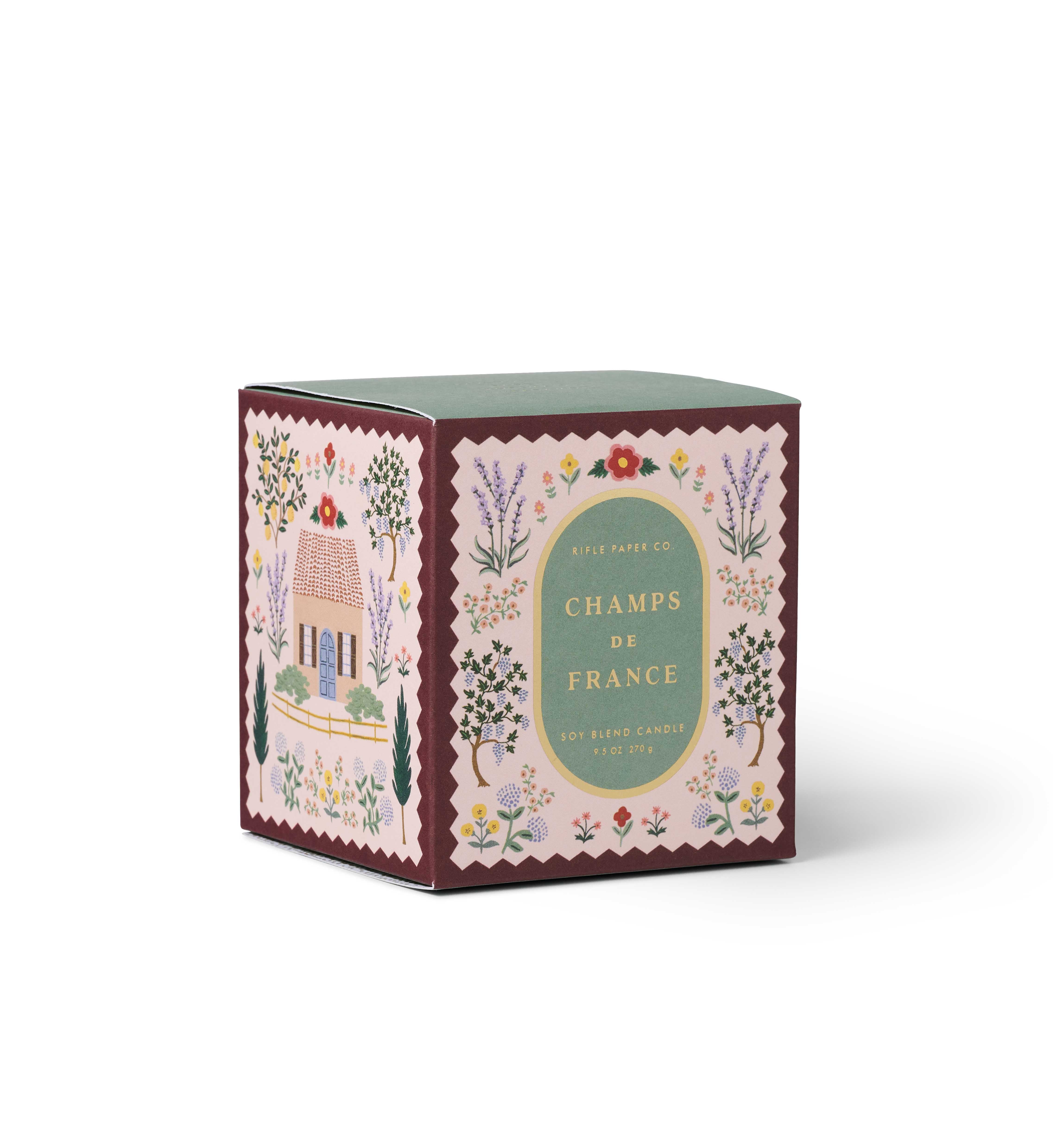 Vela perfumada Champs de France - Rifle Paper Co.