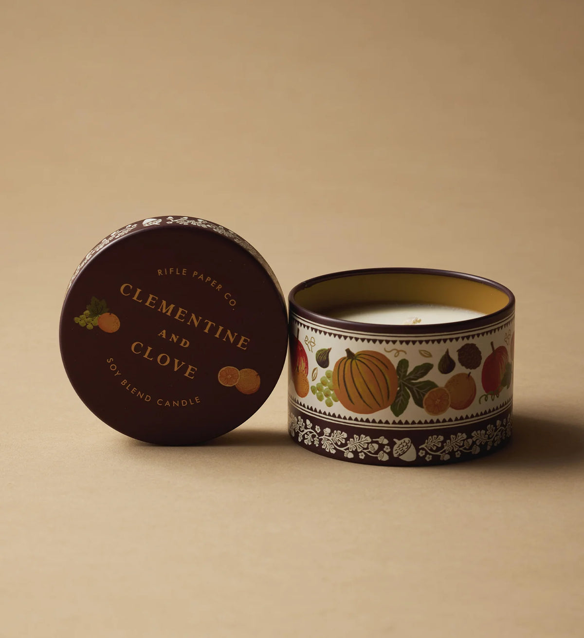 Vela perfumada Clementine & Clove - Rifle Paper Co.