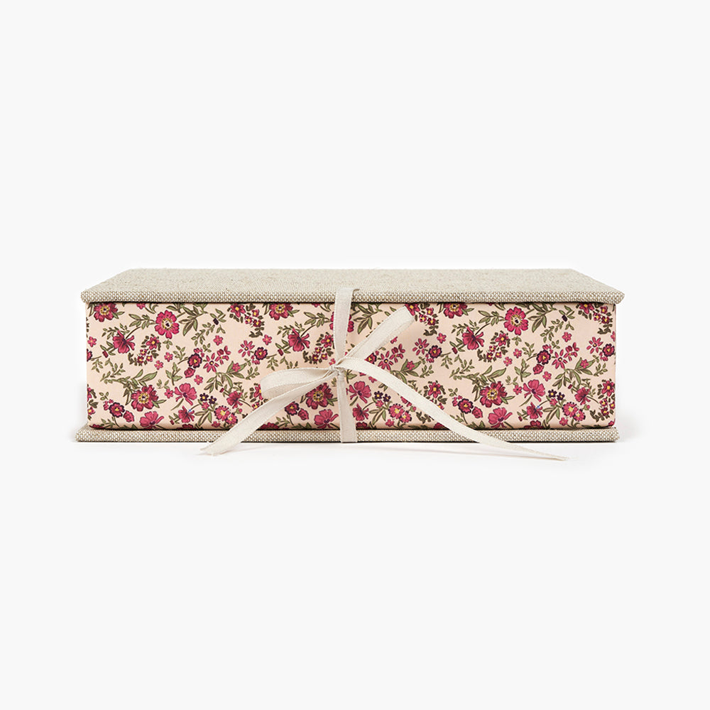 Caixa Desk A5 Floral Roses