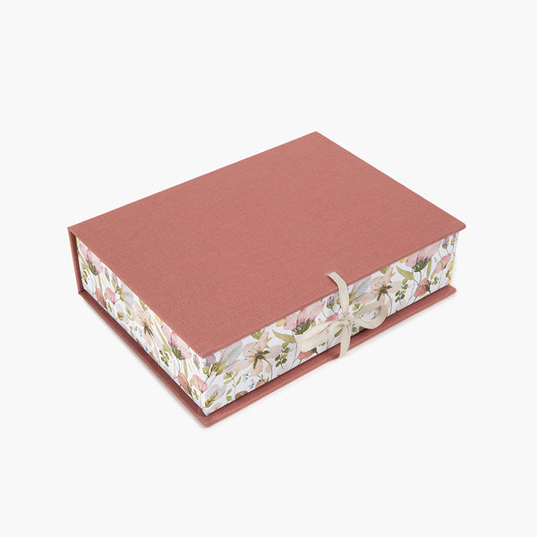 Caja Desk A5 'Spring Flowers' para organizar documentos – Pepa Paper