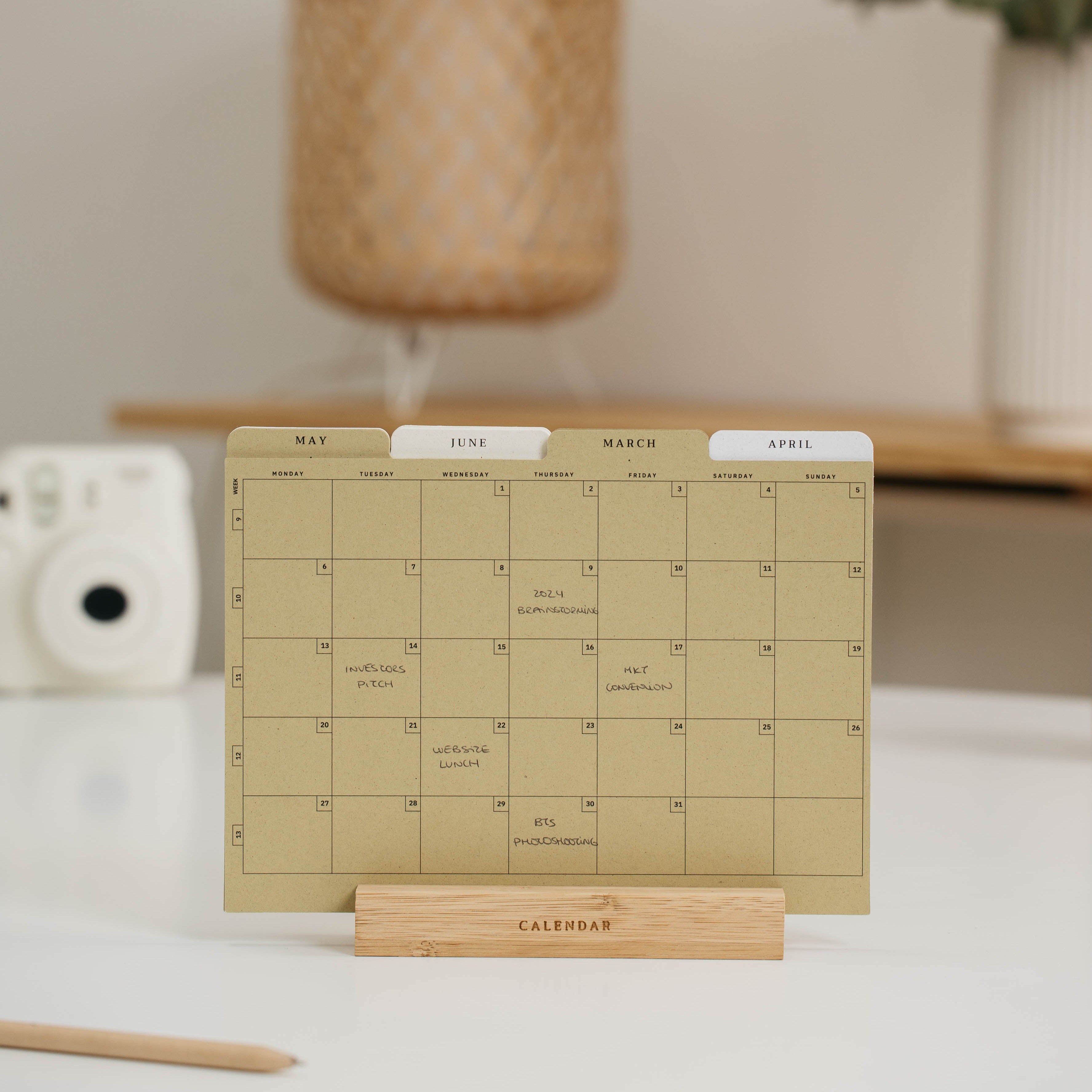 Calendario 2025 · Bambú