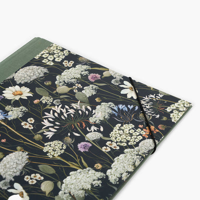 A4 Wild Flowers Rubber Folder