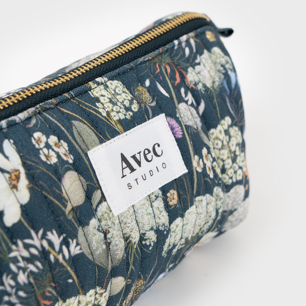 Neceser pequeño estampado Wild Flowers