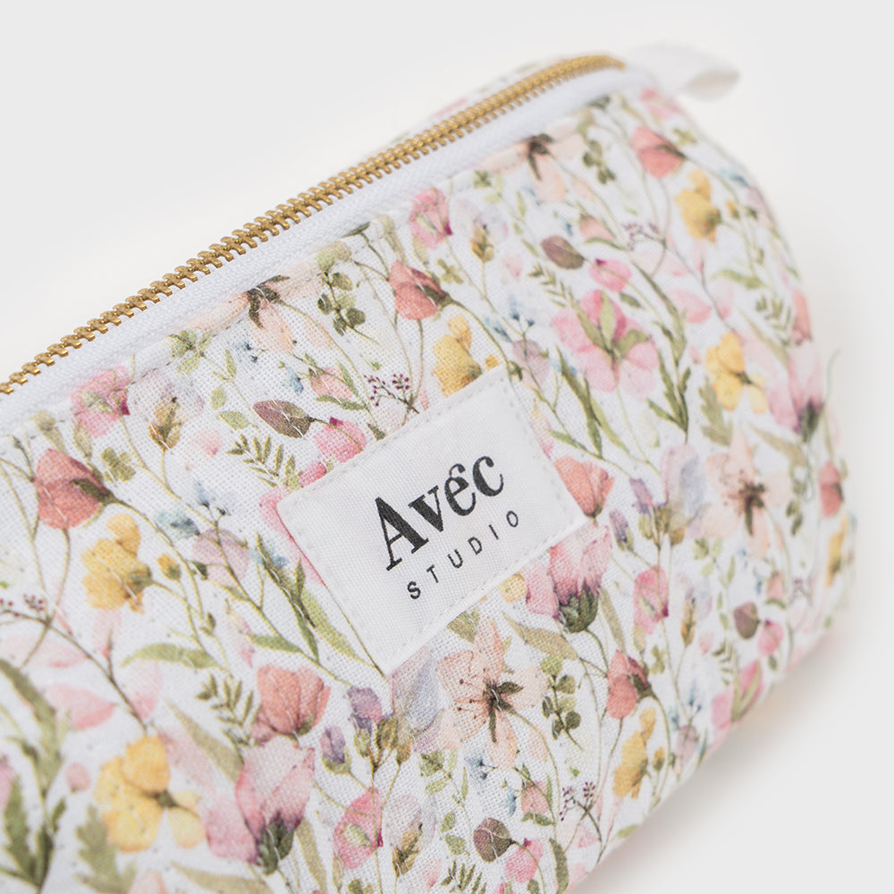 Neceser grande estampado Spring Flowers