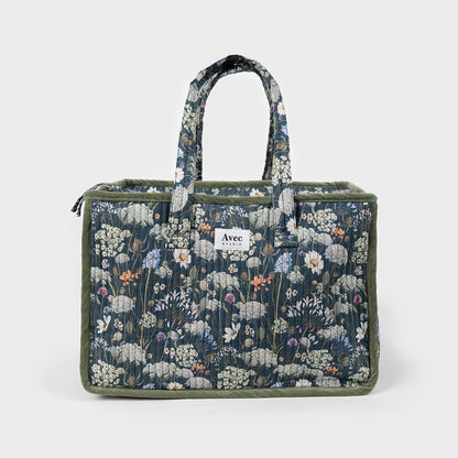 Neceser pequeño estampado Spring Flowers