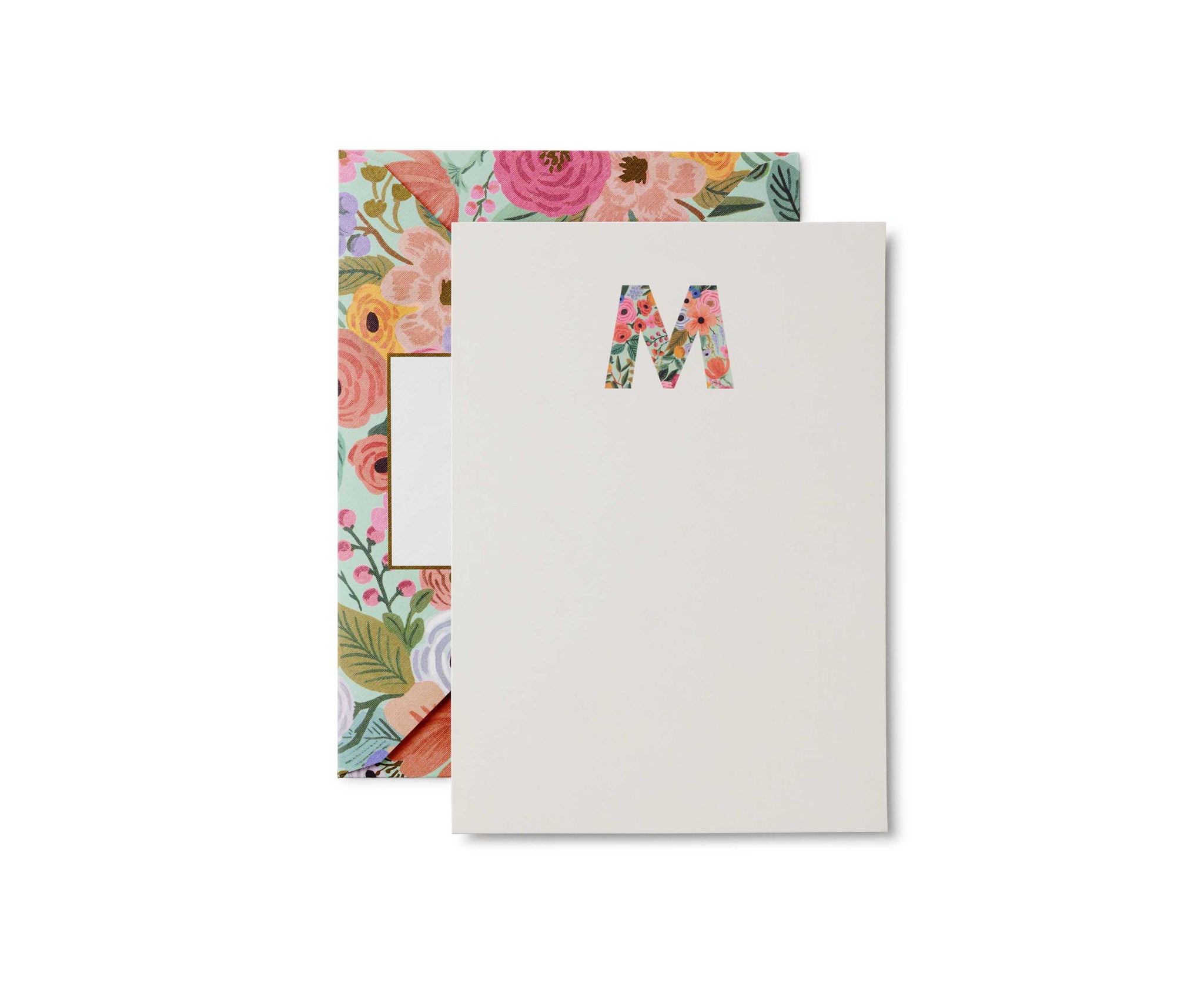 Joc de notes amb sobres amb Monograma d'A a Z Garden Party - Rifle Paper Co.