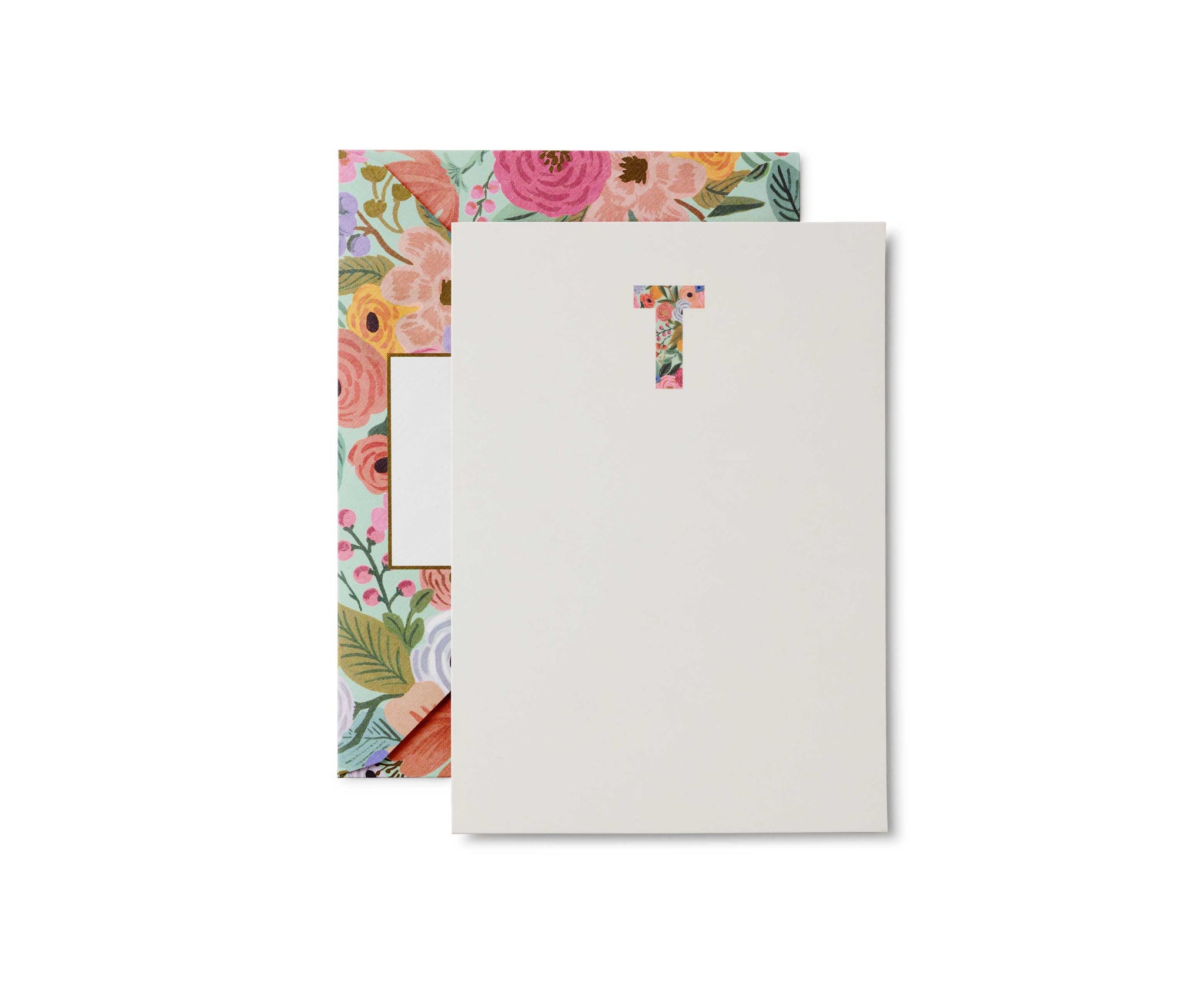 Joc de notes amb sobres amb Monograma d'A a Z Garden Party - Rifle Paper Co.