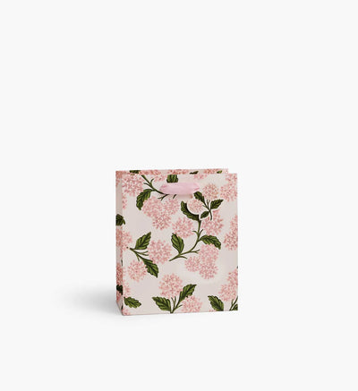 Bolsa de regalo de papel Pink Hydrangea