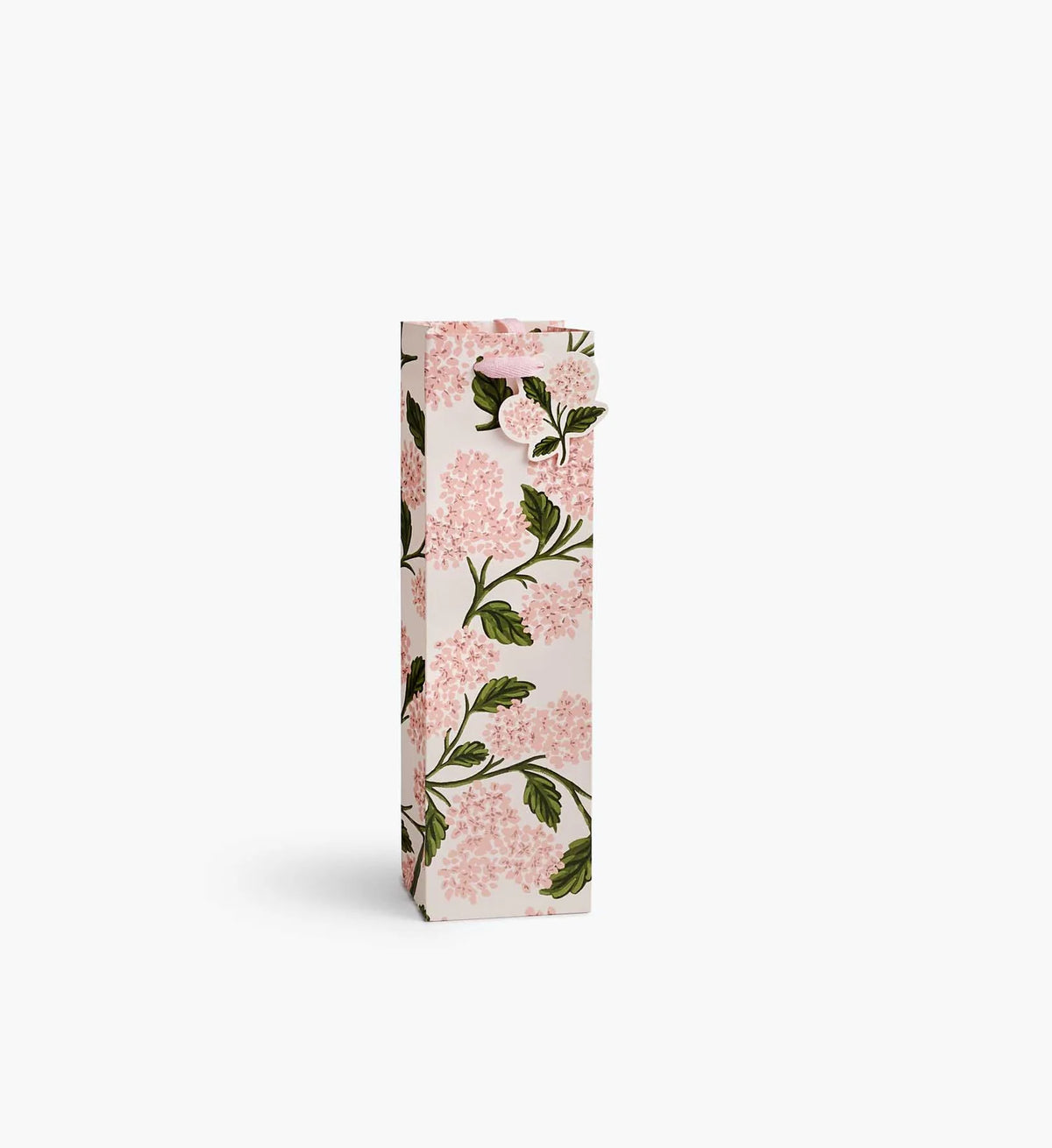Bolsa de regalo de papel Pink Hydrangea
