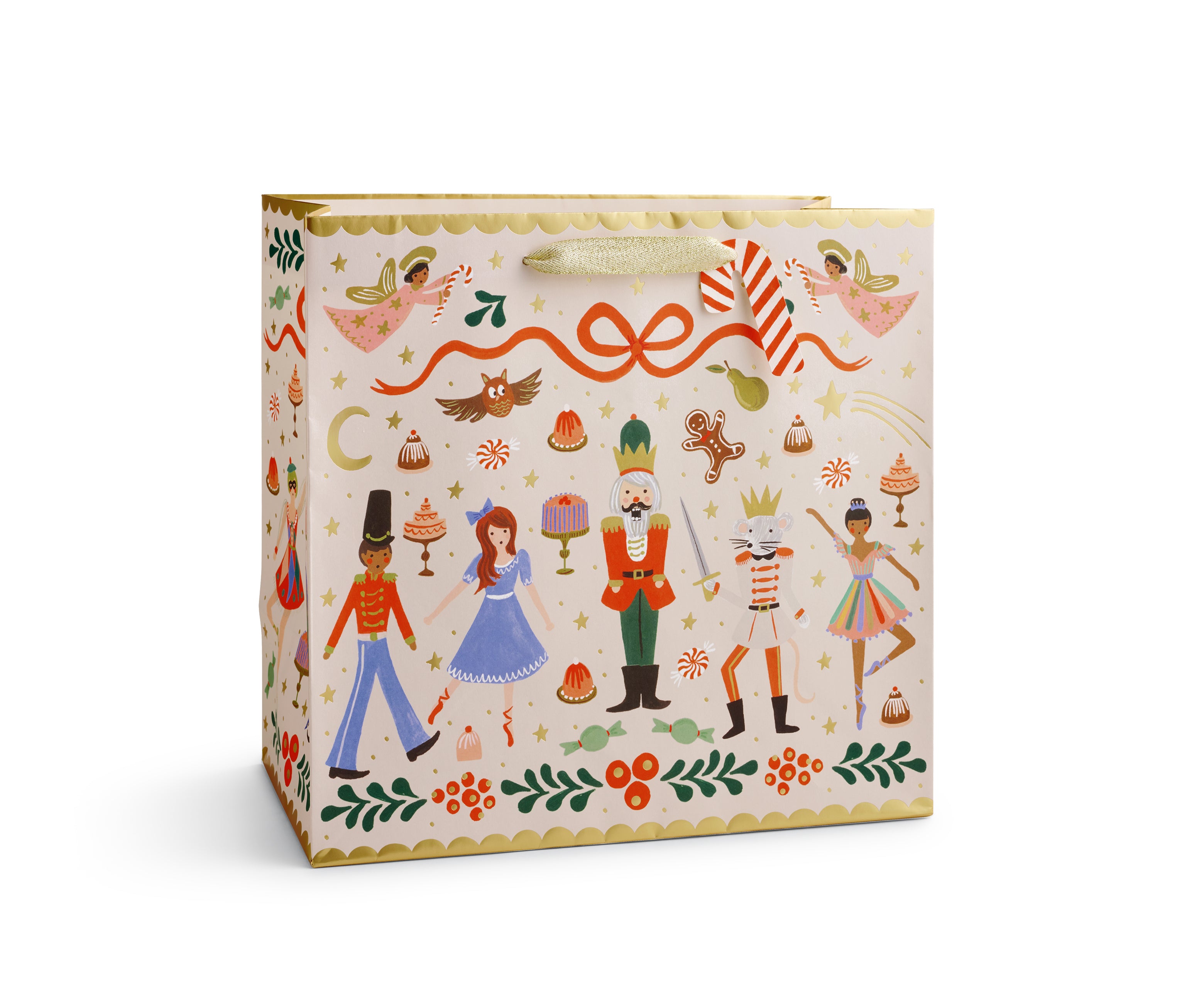 Bolsa de papel navideña Nutcracker Sweets
