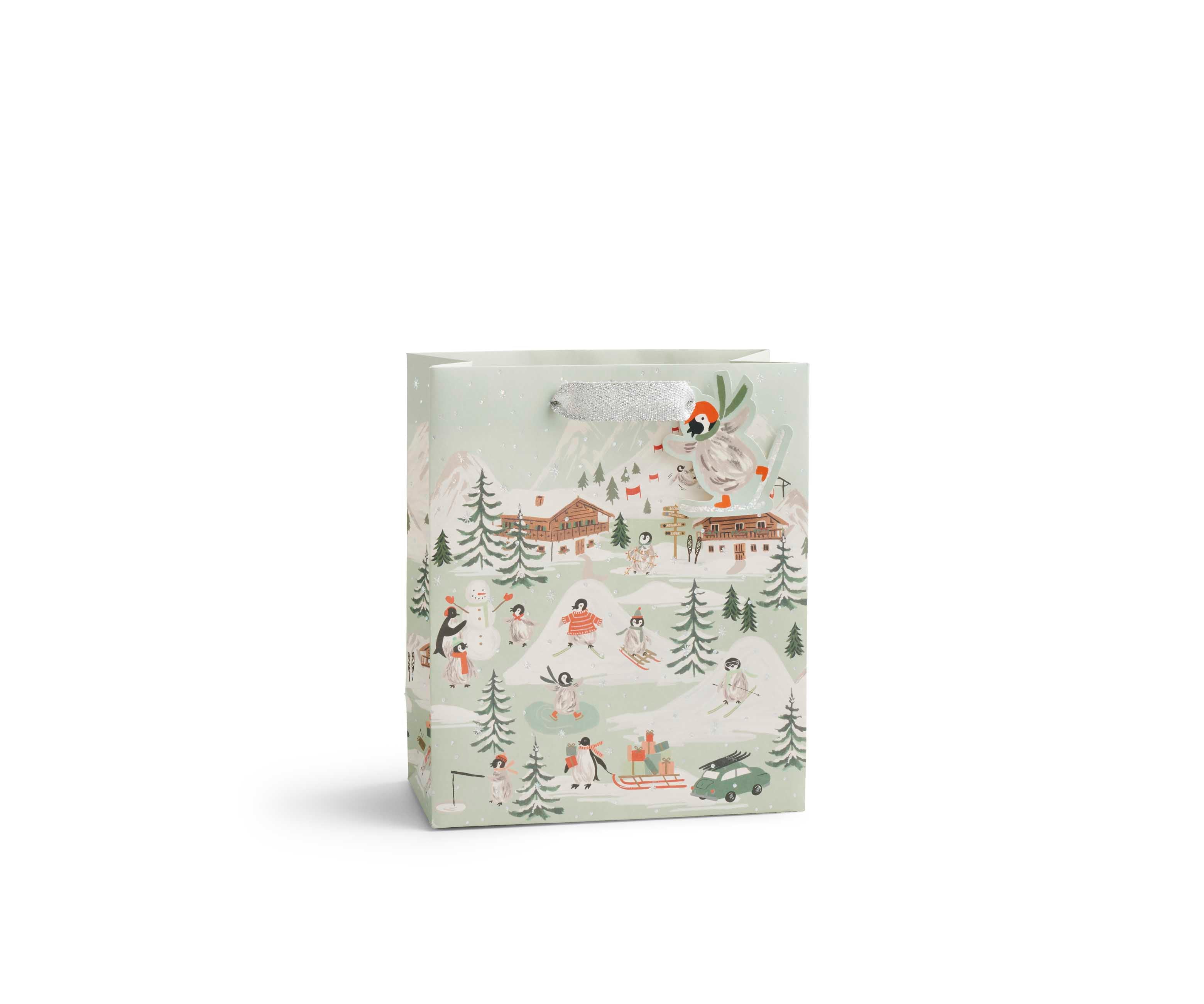 Bolsa de papel regalo Penguin Village - Rifle Paper Co