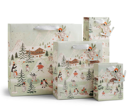 Bolsa de papel regalo Penguin Village - Rifle Paper Co