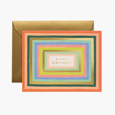 Postal Felicitació Aniversaris Disc Birthday Card - Rifle Paper