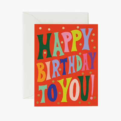 Marguerite Birthday Card - Rifle Paper