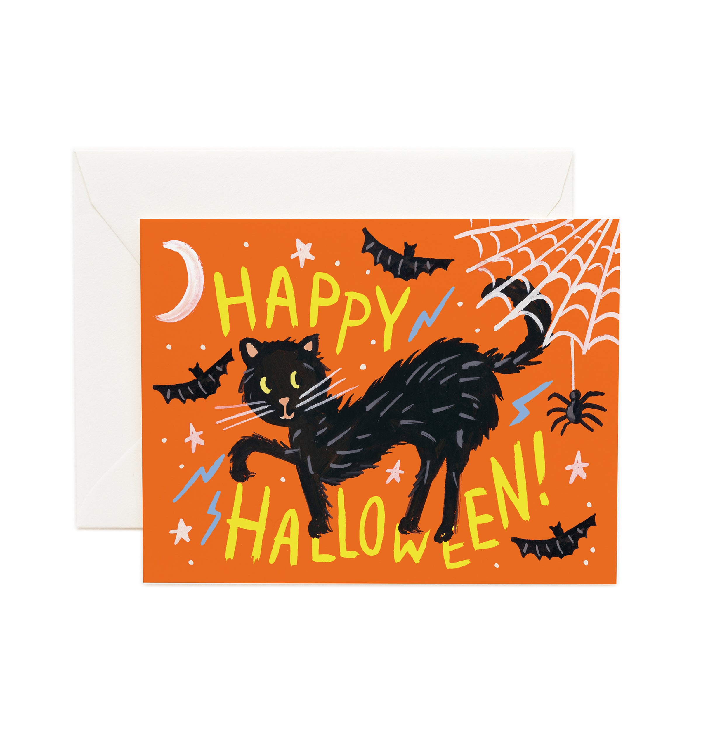 Tarjeta Postal Gato Negro - Rifle Paper Co