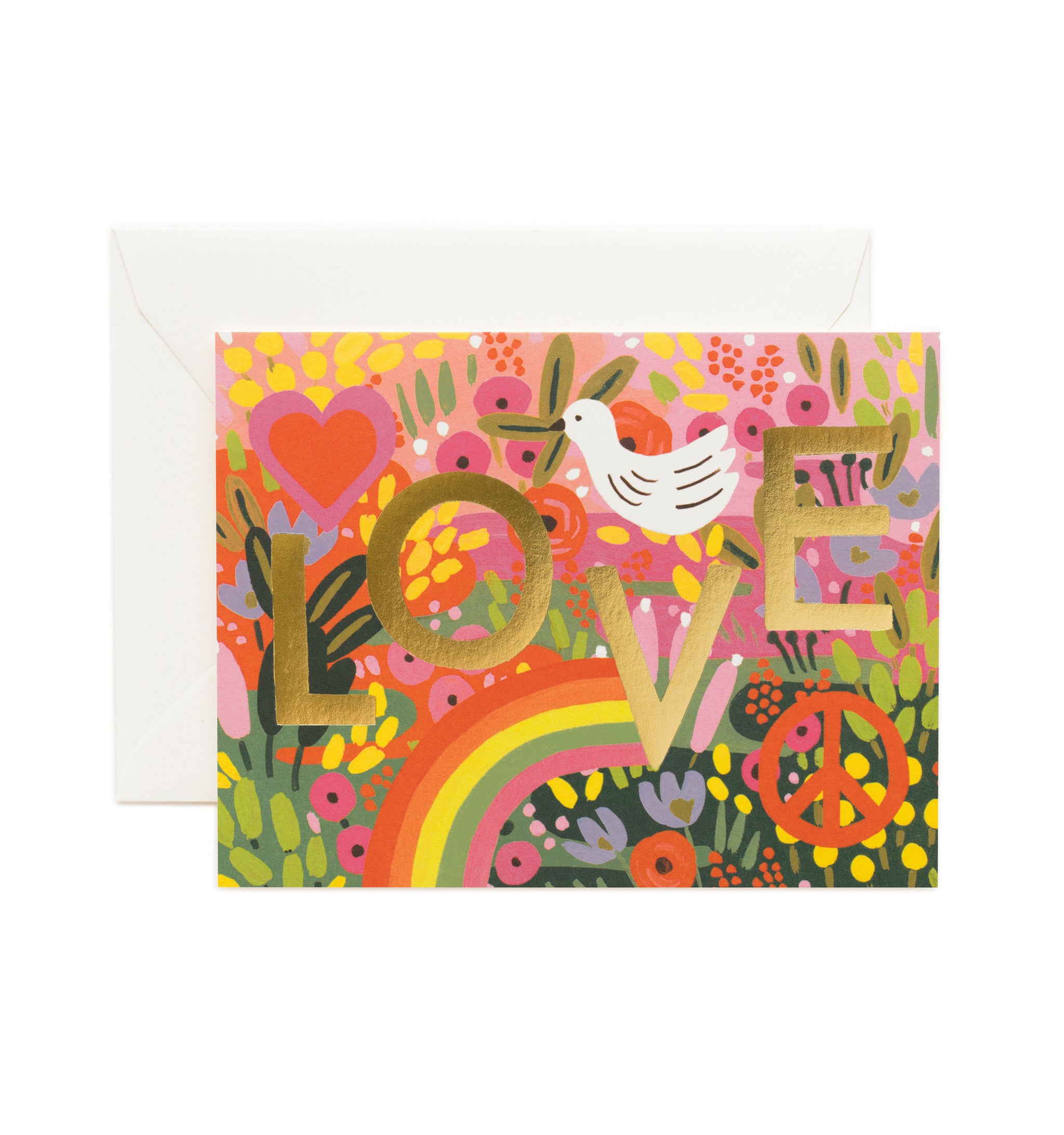 Postal Amor All You Need is Love Card - Rifle Paper