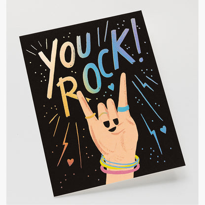 Postal Amistad You Rock Card - Rifle Paper