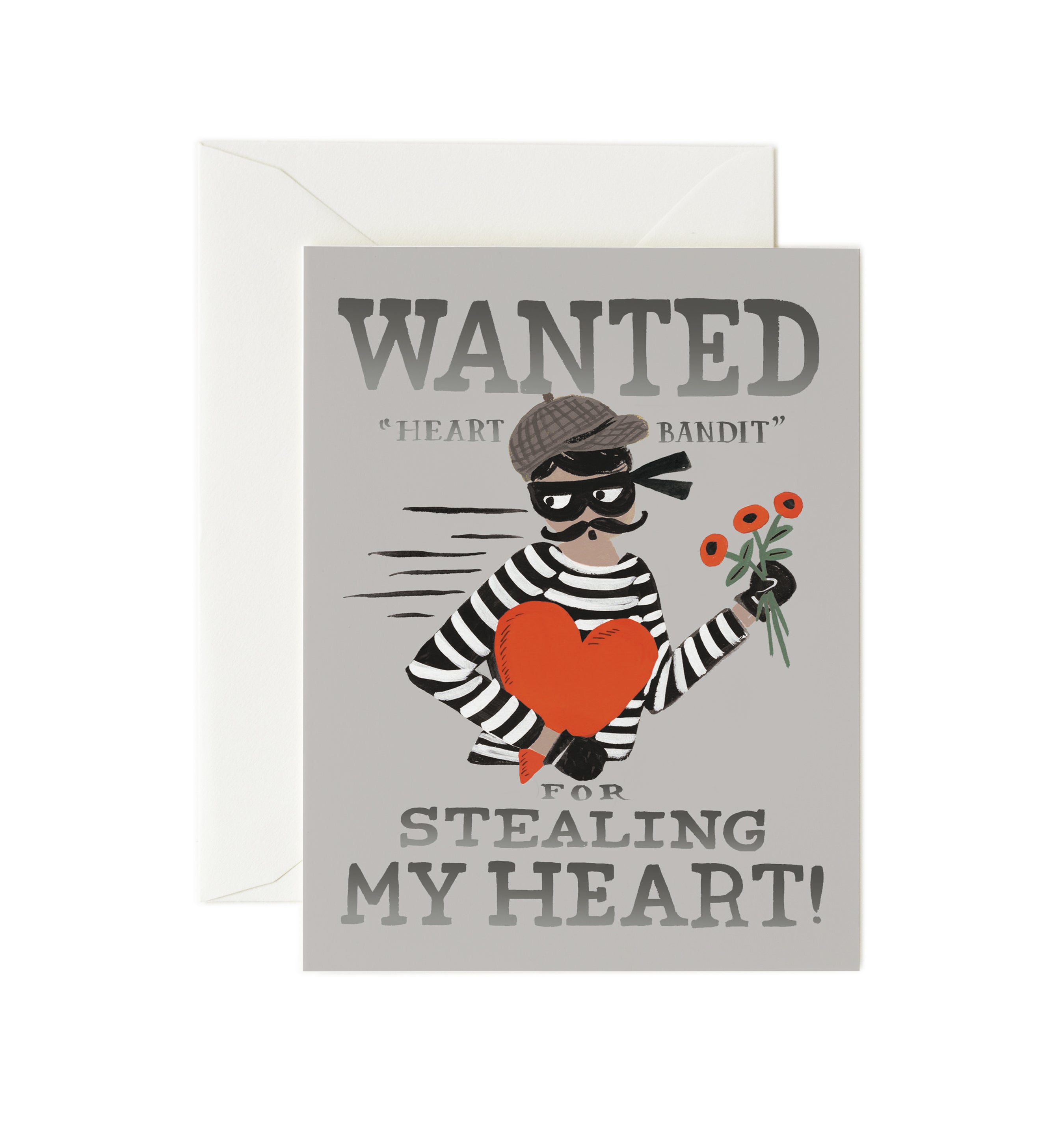 Tarjeta Postal Amor - Heart Bandit - Rifle Paper co.