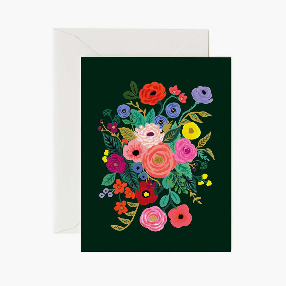 Postcard Flowers Garden Party Hunter Card - Rifle Paper