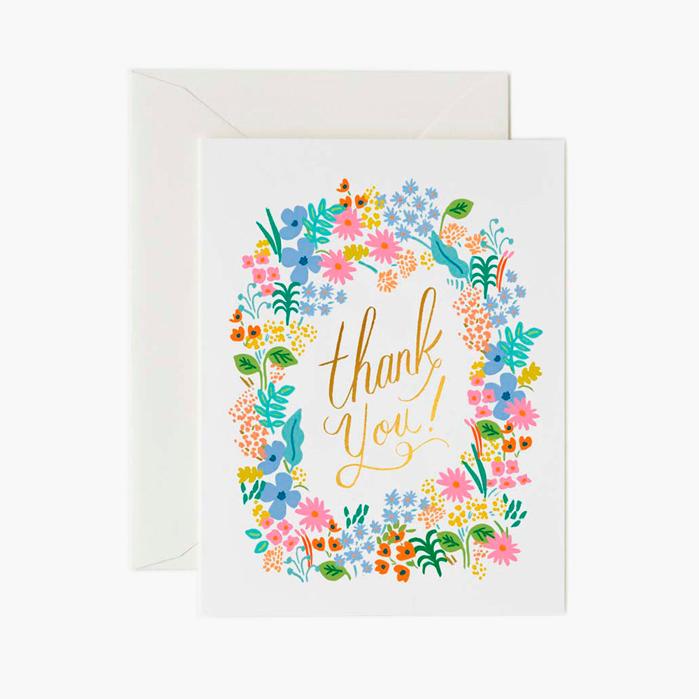 Postal Agraïment Prairie Thank You - Rifle Paper