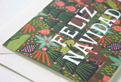 Mistletoe Season's Greetings Postcard