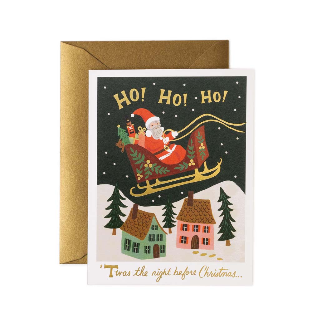 Postal Christmas Delivery Card