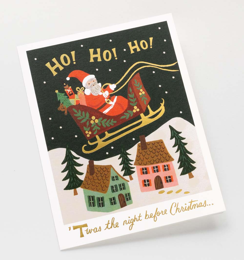 Postal Christmas Delivery Card