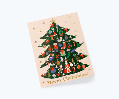 Postcard Trimmed Tree