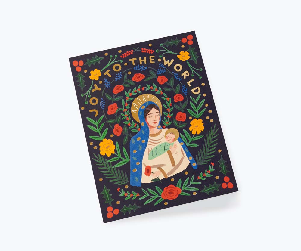 Madonna &amp; Child Postcard
