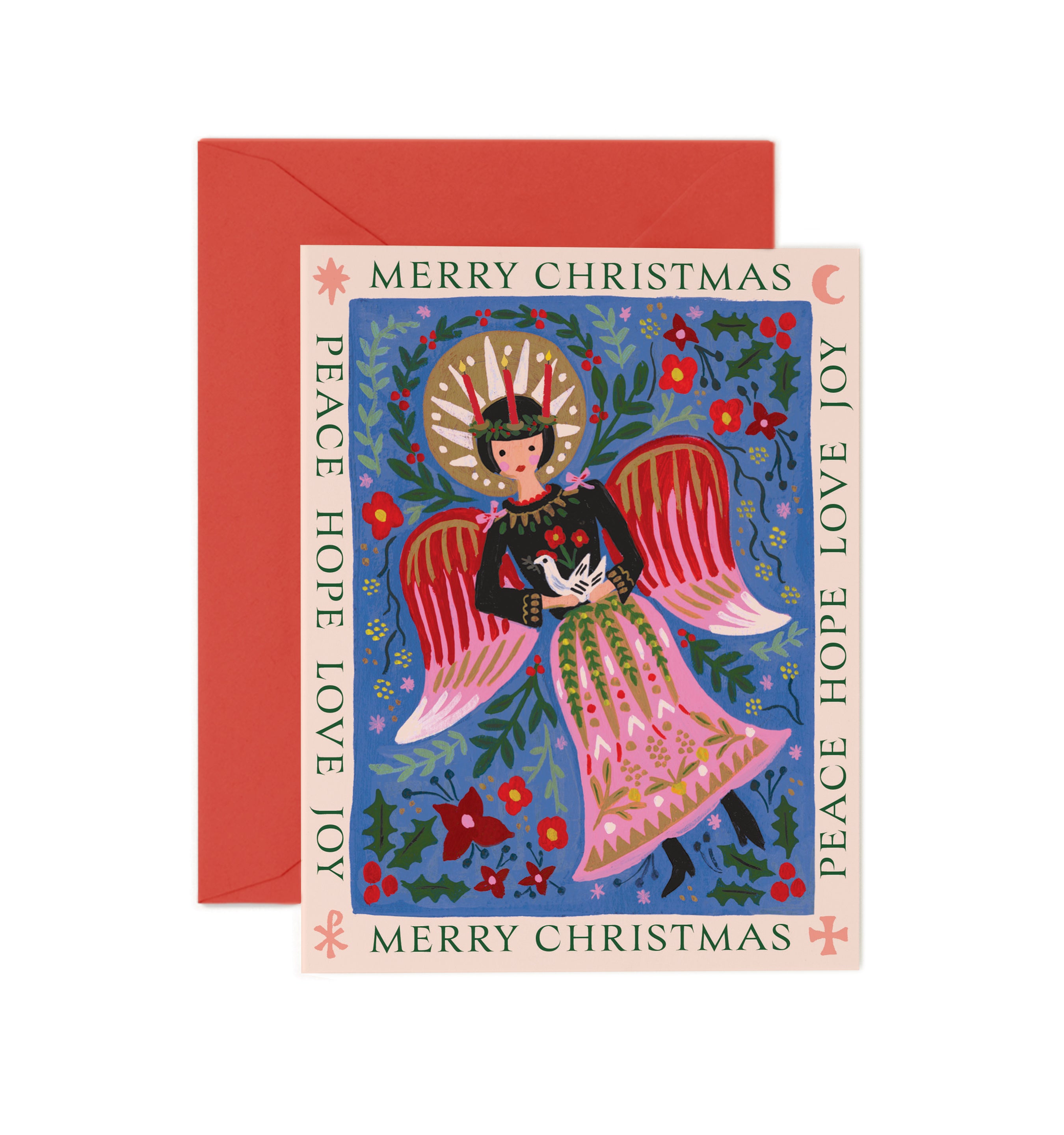 Lucia Angel Christmas Card - Rifle Paper Co