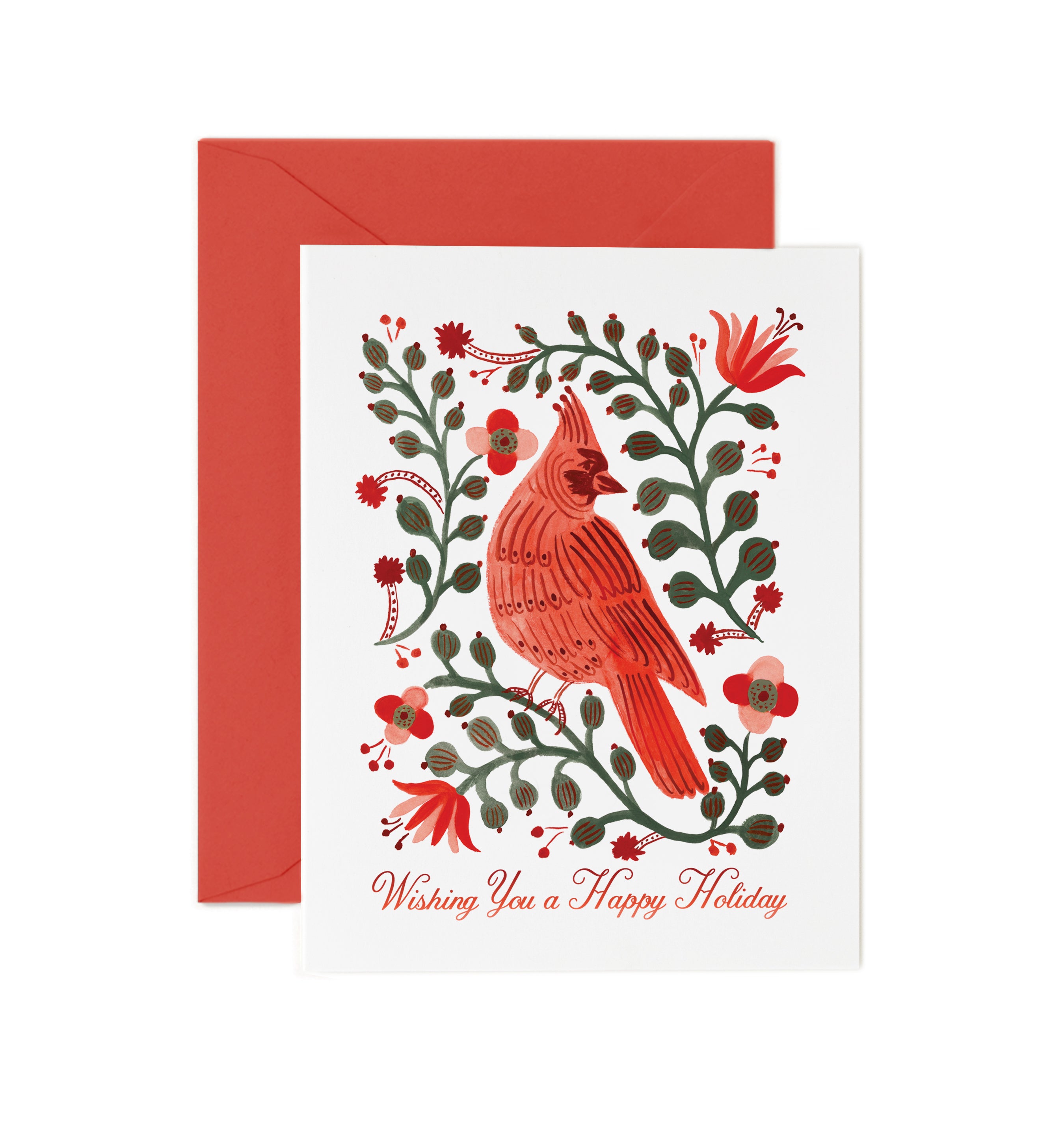 Postal Navidad Cardinals - Rifle Paper Co
